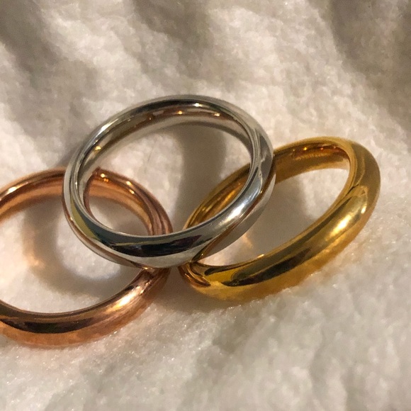 3 Steel by Design Rings - Picture 2 of 3